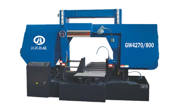 樟木头镇GW4270/800双柱龙门卧式带锯床